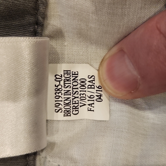 3/$20 Old Navy Gray Broken-In Straight Leg Pants - Picture 7 of 7